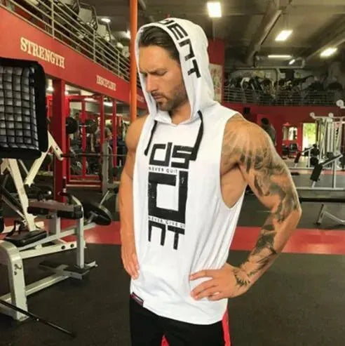 Mens Summer Sleeveless Hoodies - Bellarte Enchanté Mens Summer Sleeveless Hoodies